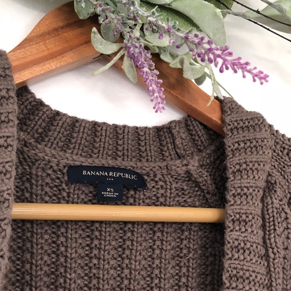 Banana Republic Short sleeve brown sweater XS - Picture 5 of 8
